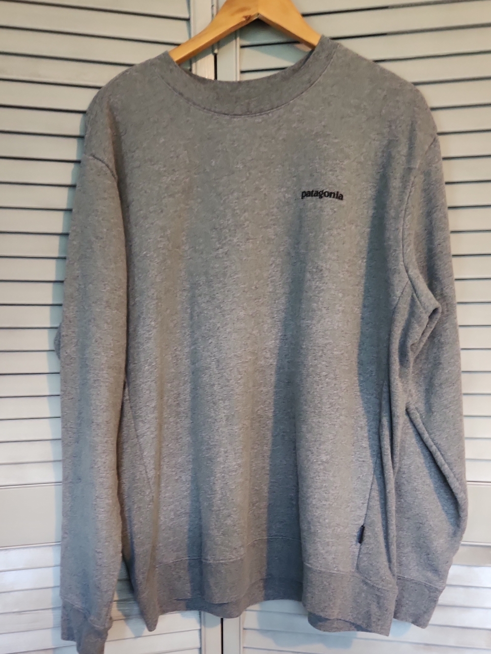 Patagonia Uprisal Crewneck Sweatshirt Grey Unisex M - XL W- XXL Outdoor Fall